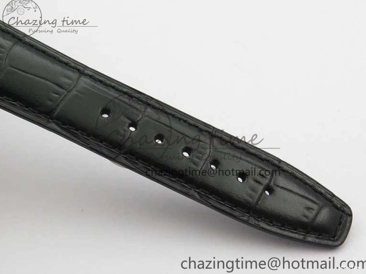 MIROTIME 0112 TimelessDesign Portuguese IW358304 ZF 1:1 Best Edition SS Blue Dial on Leather Strap A 7078